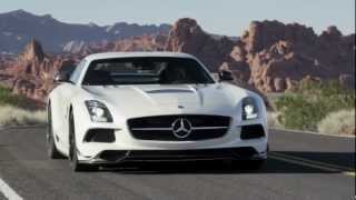 SLS AMG Black Series  Gullwing Sports Car  MercedesBenz [upl. by Saduj]