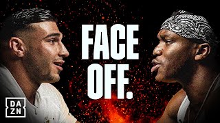 KSI vs Tommy Fury Face Off [upl. by Nerw]