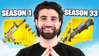 Ranking the BEST Weapon from EVERY Fortnite Season [upl. by Edmunda]