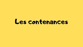 Les contenances  découverte [upl. by Ryann]