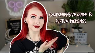 Comprehensive Guide to Septum Piercings [upl. by Akinna888]