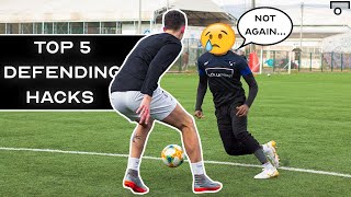 5 BASIC DEFENDING SECRETS  How to improve as a defender in soccer FAST [upl. by Bennett944]