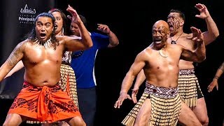 JOSEPH PARKER Haka  Māori war dance ENTRANCE to weigh in  Joshua vs Parker [upl. by Severson]