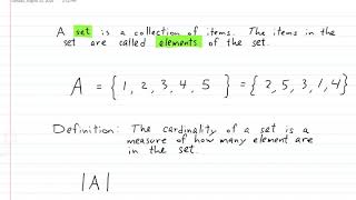 Sets Theory and Logic Lecture 1 Sets [upl. by Joey585]