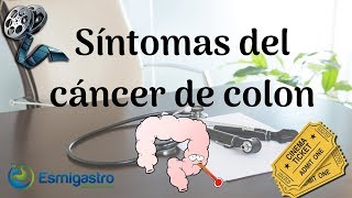 Síntomas del cáncer de colon [upl. by Esyak]