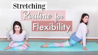 Stretching Routine for Flexibility  Kathryn Morgan [upl. by Lulita]