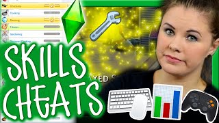 🤓SIMS 4 SKILLS CHEATS 🧠📈  Sims 4 Console Xbox One  PS4  ChaniZA [upl. by Gnahc949]