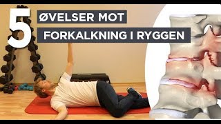 5 Øvelser mot Forkalkning i Ryggen [upl. by Arvid]