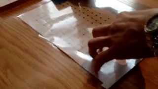 Self Adhesive Laminating Sheet Tutorial [upl. by Laumas]