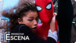 Peter le pide ayuda a Happy  SpiderMan Lejos de casa 2019 20 [upl. by Romola]