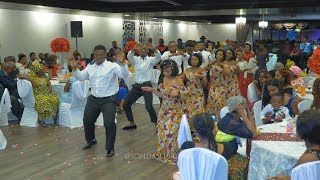 Beautiful Congolese Wedding Entrance Dance [upl. by Faustine935]