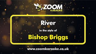 Bishop Briggs  River  Karaoke Version from Zoom Karaoke [upl. by Yerocal]