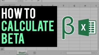 How to Calculate Beta In Excel  All 3 Methods Regression Slope amp Covariance [upl. by Lehcar]