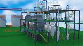 Solvent Extraction Plant soybean oil processing [upl. by Mcclish38]