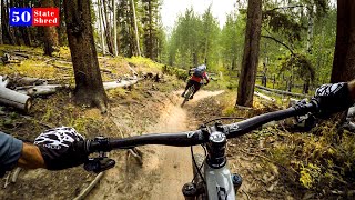 The PERFECT mountain bike trail 🇺🇸 50 STATE SHRED COLORADO [upl. by Siva]