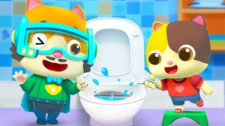 Baby Goes to the Toilet  Wash Your Hands  Good Habits  Nursery Rhymes  Kids Songs  BabyBus [upl. by Leasi]