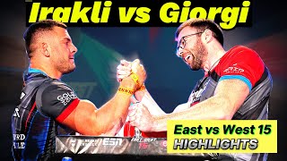 Irakli Zirakashvili vs Georgi Tautiev Highlights [upl. by Goodkin6]