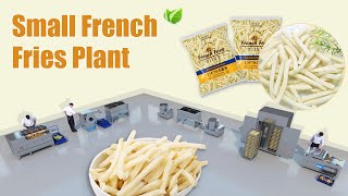 Small French Fries Processing Plant  Frozen Potato Fries Production Line Manufacturer amp Supplier [upl. by Latisha554]