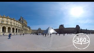 The Louvre Museum Guided Tour in 360° VR [upl. by Janna]