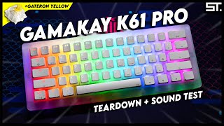 GamaKay K61 Pro Review  Sound Test [upl. by Fineman516]