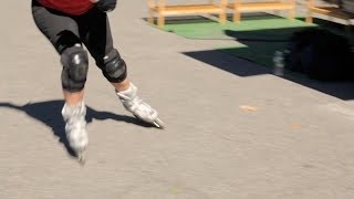 How to Rollerblade Fast  RollerSkate [upl. by Ahsieit]