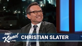 Christian Slater on New Baby Rami Malek amp Mr Robot Ending [upl. by Mutz]