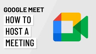 Google Meet How to Host a Meeting [upl. by Coppock]